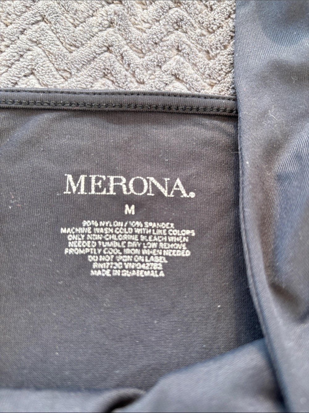 Merona Black Scoop Neck Tank Top - Picture 2 of 10